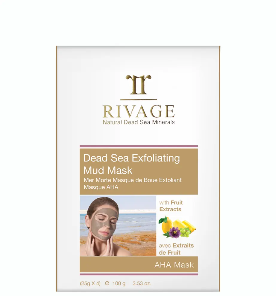 dead sea exfoliating mud mask|rivage natural dead sea mineral skin care 