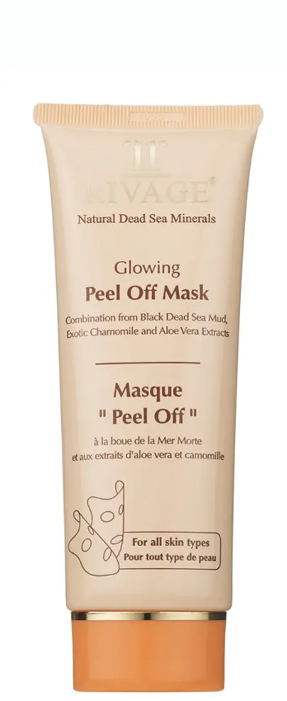 glowing peel off  mask| rivage dead sea minerals skincare 
