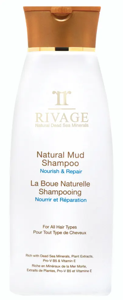 natural mud shampoo | rivage natural dead sea minerals skincare 