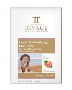 dead sea purifying mud mask | rivage natural dead sea minerals skincare